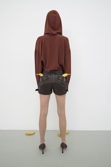 トップス PETAR PETROV asymmetry layered Knit 48 Spring/Summer 25 — Petar Petrov