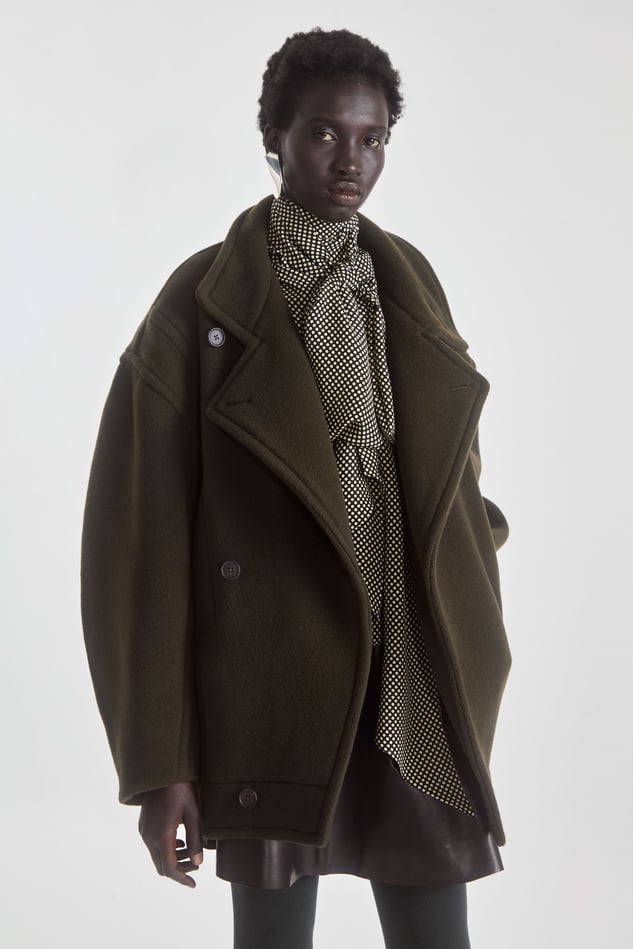 ジャケット・アウター perverze Re-PET Single Breasted Coat ジャケット・アウター PERVERZE Re-PET Single Breasted Coat