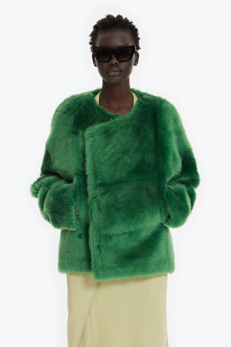 Petar petrov shearling coat sale