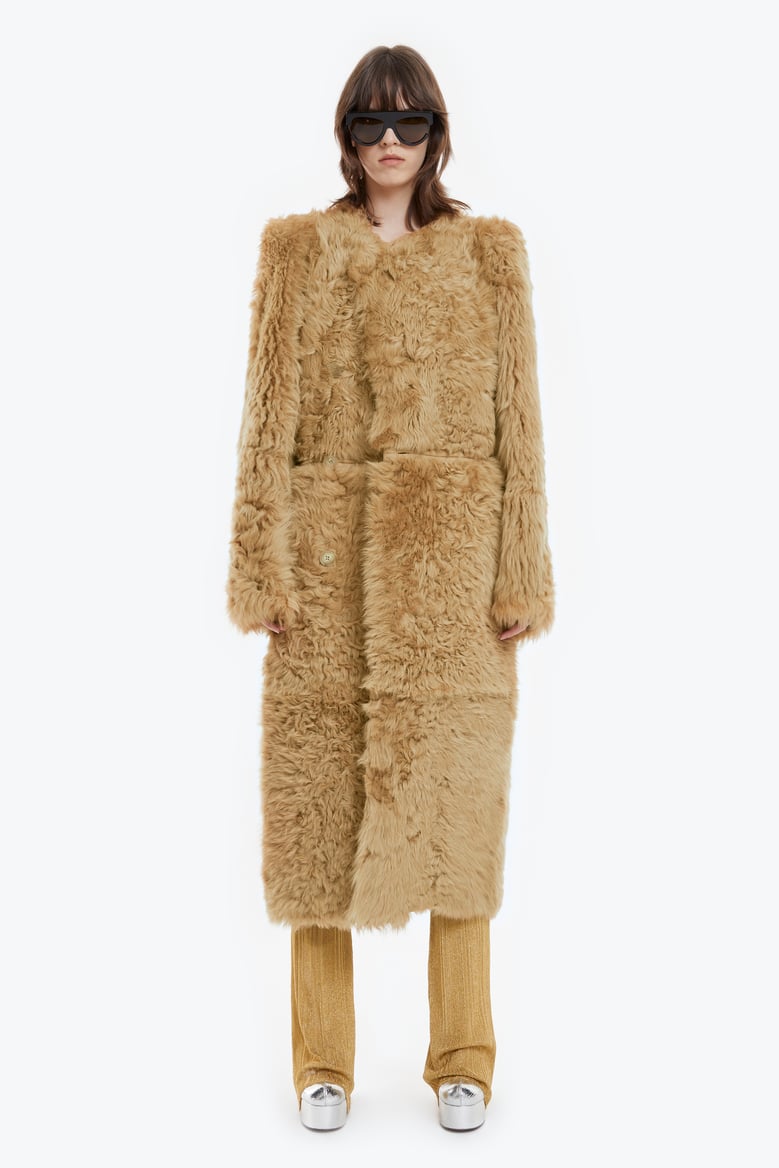 Petar petrov top shearling coat